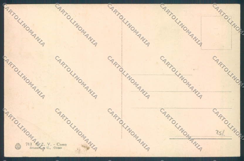 Como BarcaLavandaia cartolina LQ2906 – retro