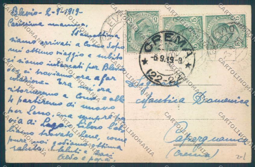 Como Cazzanore cartolina LQ2914 – retro