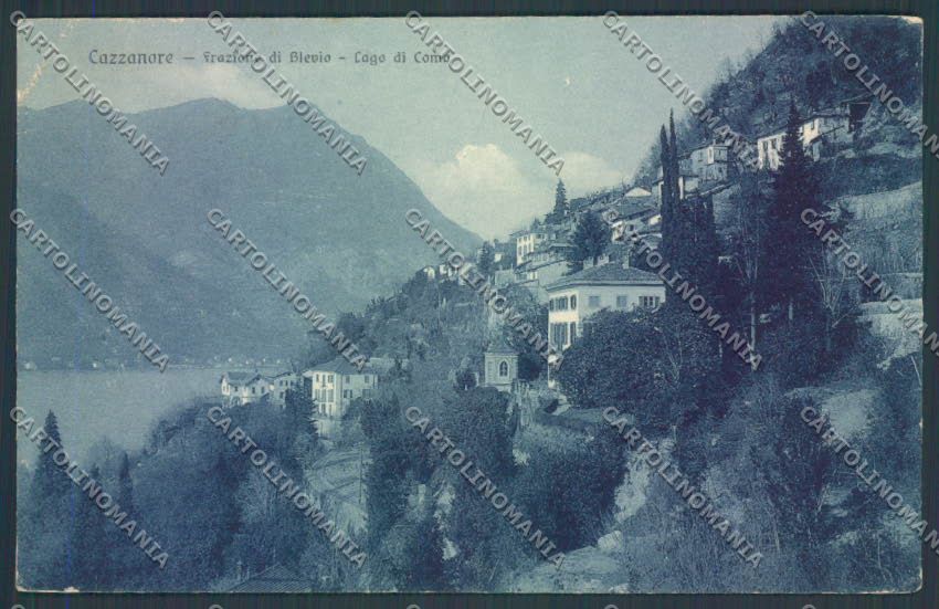 Como Cazzanore SCOLLATA cartolina LQ2917 – fronte