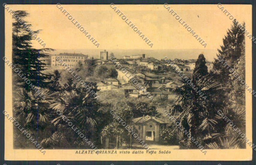 Como Alzate cartolina LQ2928 – fronte