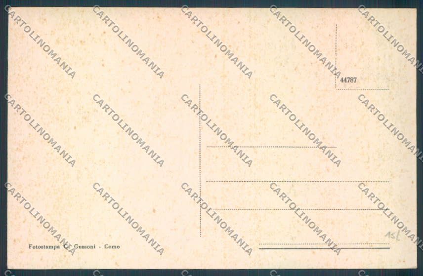 Como Alzate cartolina LQ2928 – retro