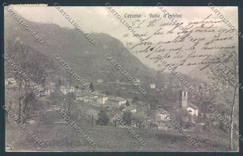 Como Cerano d'Intelvi cartolina LQ2936 – fronte