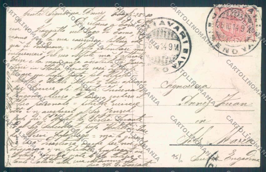 Como Cerano d'Intelvi cartolina LQ2936 – retro