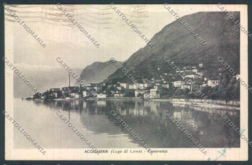 Como Acquaseria cartolina LQ2939 – fronte