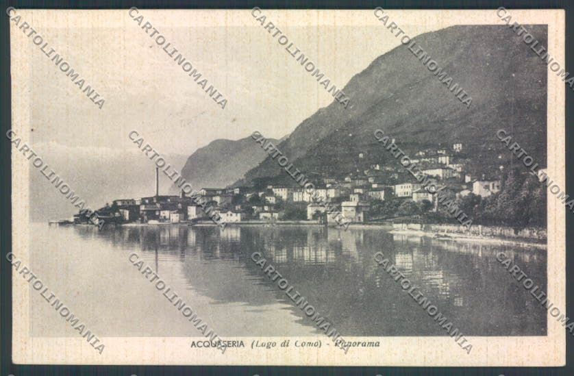 Como Acquaseria cartolina LQ2941 – fronte