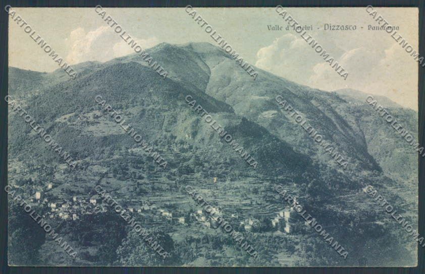 Como Dizzasco PIEGHINE cartolina LQ2945 – fronte