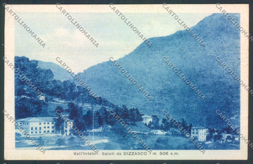 Como Dizzasco Saluti da cartolina LQ2947 – fronte