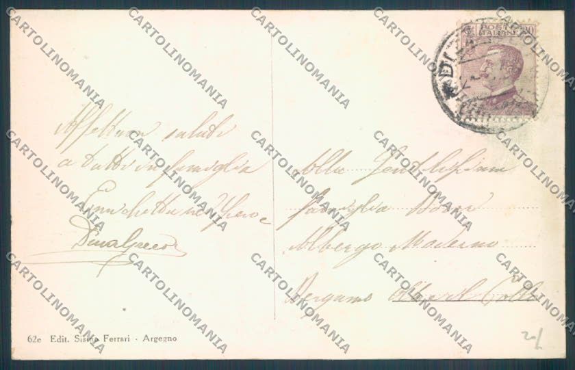 Como Dizzasco cartolina LQ2954 – retro