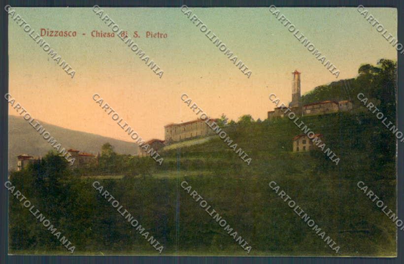 Como Dizzasco RIFILATA cartolina LQ2957 – fronte