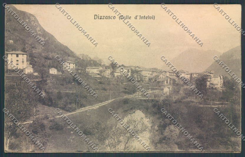 Como Dizzasco SCOLLATA cartolina LQ2959 – fronte