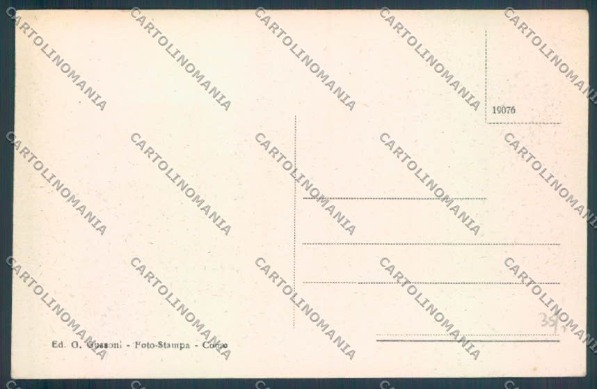Como Dizzasco Colonia cartolina LQ2962 – retro