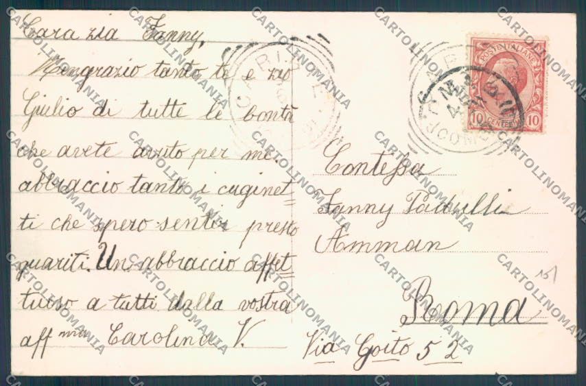 Como Cabiate cartolina LQ2974 – retro