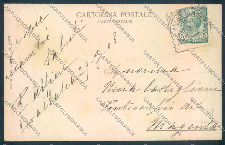 Como Cavallasca cartolina LQ2984 – retro