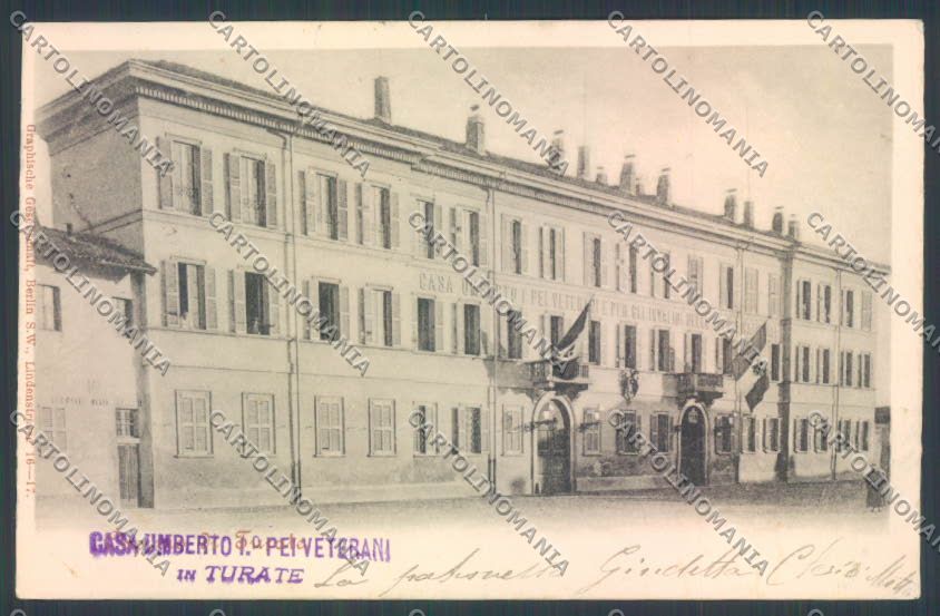 Como Turate Veterani cartolina LQ3026 – fronte