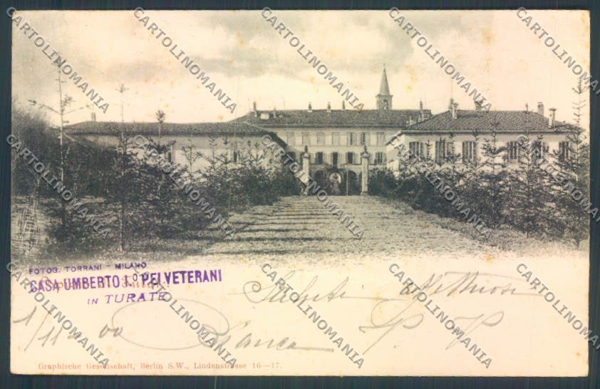 Como Turate Veterani cartolina LQ3029 – fronte