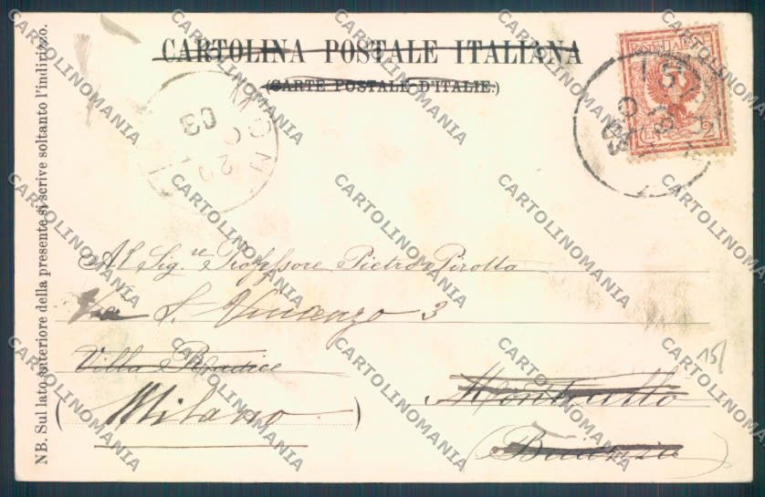 Como Turate Veterani cartolina LQ3030 – retro