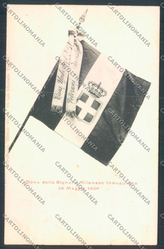 Como Turate Tricolore cartolina LQ3032 – fronte