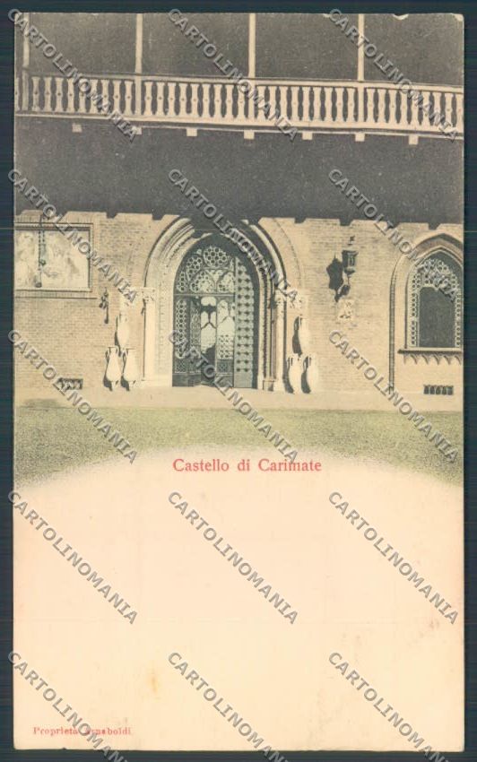 Como Carimate PIEGA cartolina LQ3038 – fronte