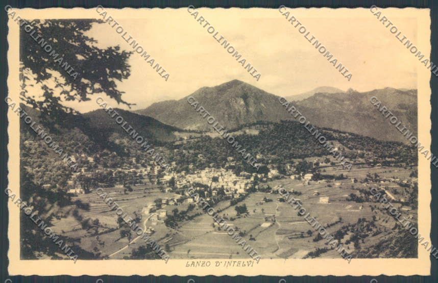 Como Lanzo d'Intelvi cartolina LQ3044 – fronte