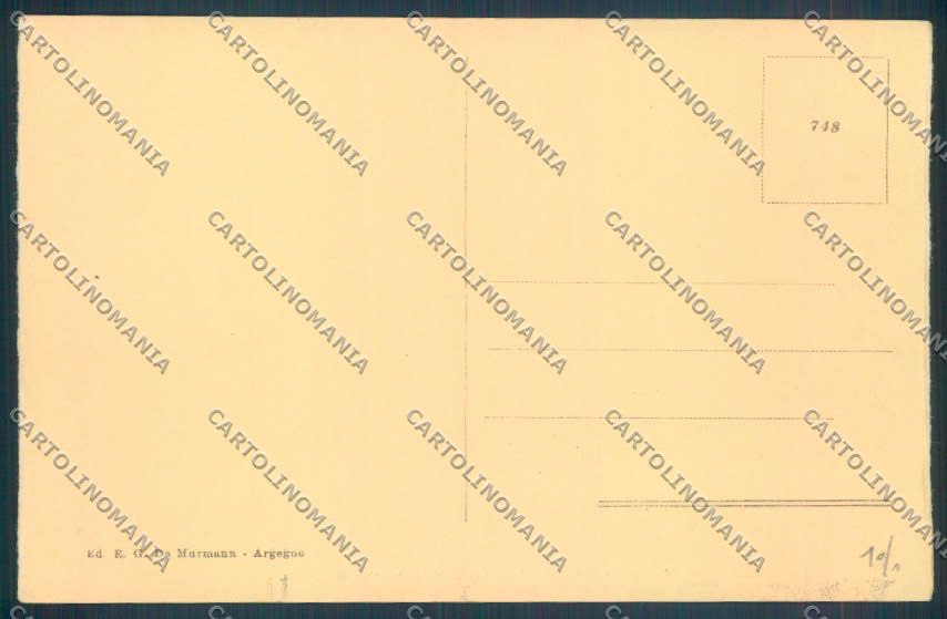 Como Lanzo d'Intelvi Saluti da cartolina LQ3050 – retro