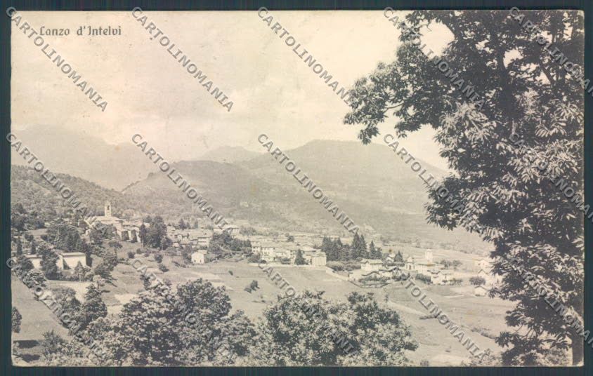 Como Lanzo d'Intelvi cartolina LQ3052 – fronte