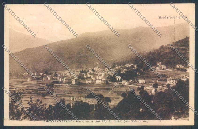 Como Lanzo d'Intelvi cartolina LQ3054 – fronte