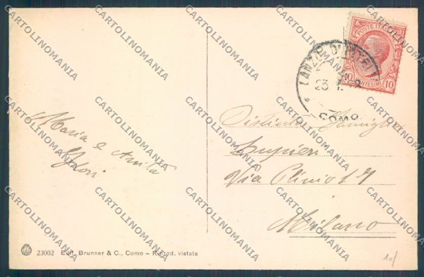 Como Lanzo d'Intelvi cartolina LQ3062 – retro