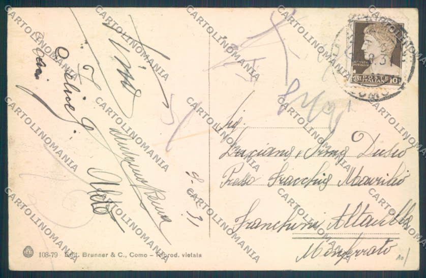 Como Lanzo d'Intelvi cartolina LQ3065 – retro