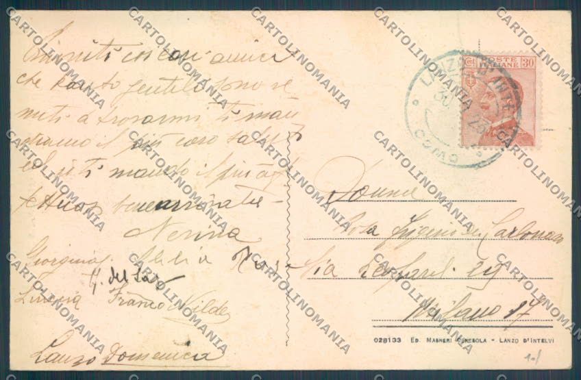 Como Lanzo d'Intelvi cartolina LQ3066 – retro