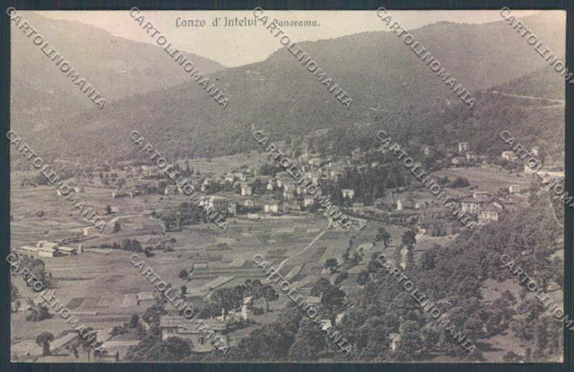 Como Lanzo d'Intelvi cartolina LQ3071 – fronte