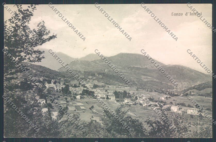 Como Lanzo d'Intelvi cartolina LQ3079 – fronte