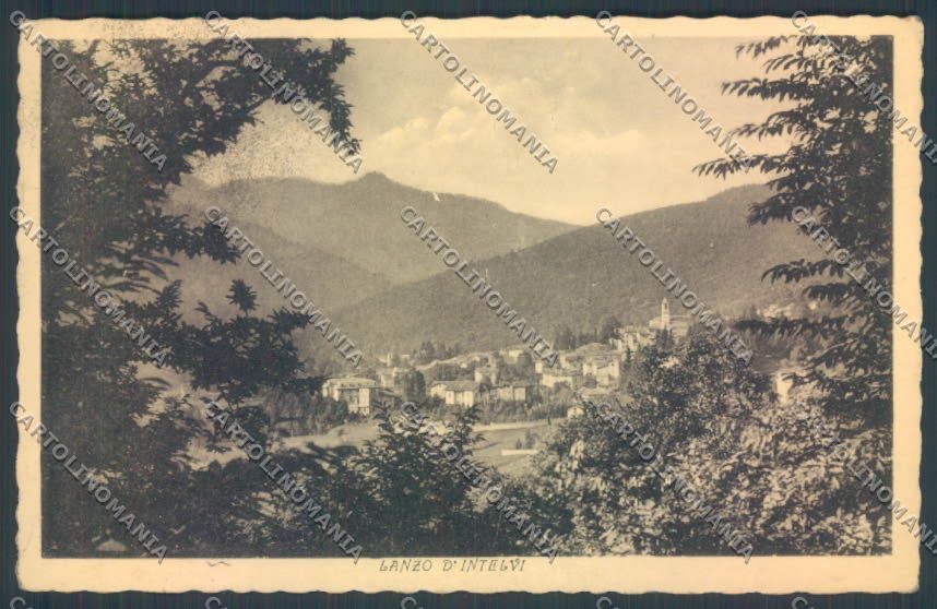 Como Lanzo d'Intelvi cartolina LQ3081 – fronte
