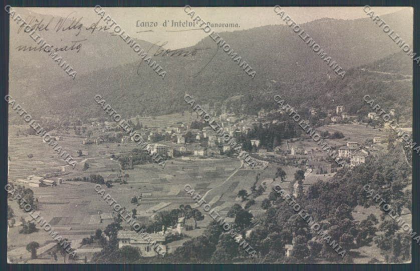 Como Lanzo d'Intelvi cartolina LQ3083 – fronte