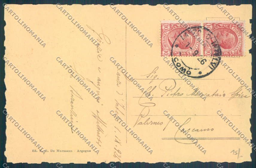 Como Lanzo d'Intelvi cartolina LQ3088 – retro