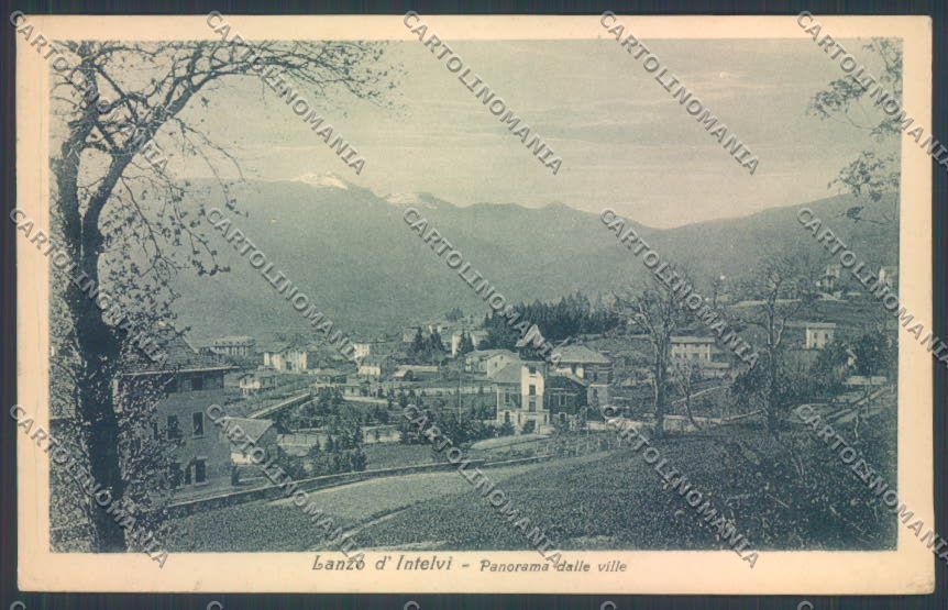 Como Lanzo d'Intelvi cartolina LQ3091 – fronte