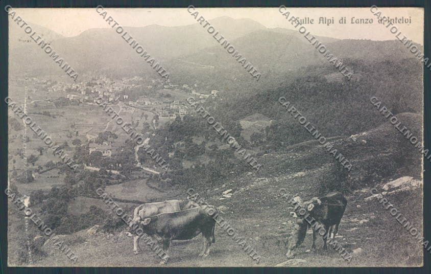 Como Lanzo d'Intelvi ABRASA cartolina LQ3092 – fronte