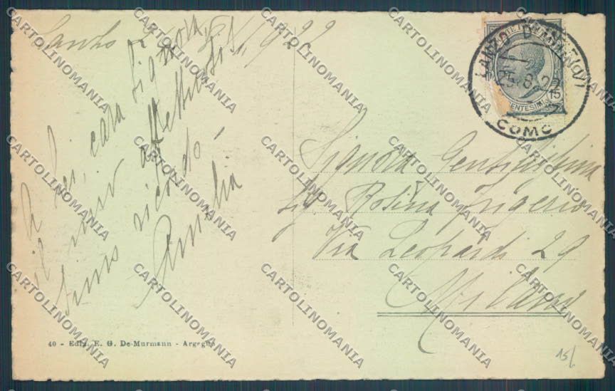 Como Lanzo d'Intelvi cartolina LQ3108 – retro