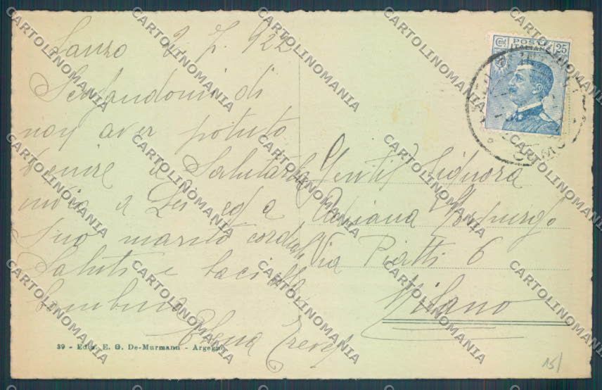 Como Lanzo d'Intelvi cartolina LQ3109 – retro