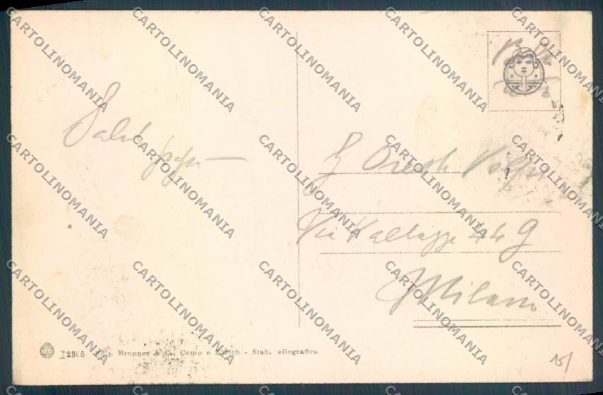 Como Lanzo d'Intelvi cartolina LQ3117 – retro
