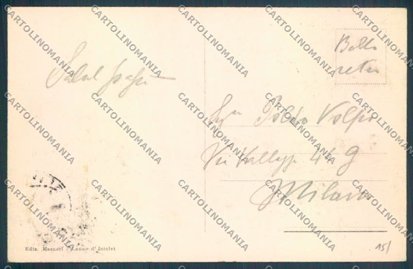 Como Lanzo d'Intelvi cartolina LQ3121 – retro