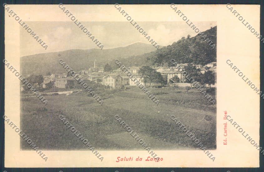 Como Lanzo d'Intelvi Saluti da cartolina LQ3138 – fronte