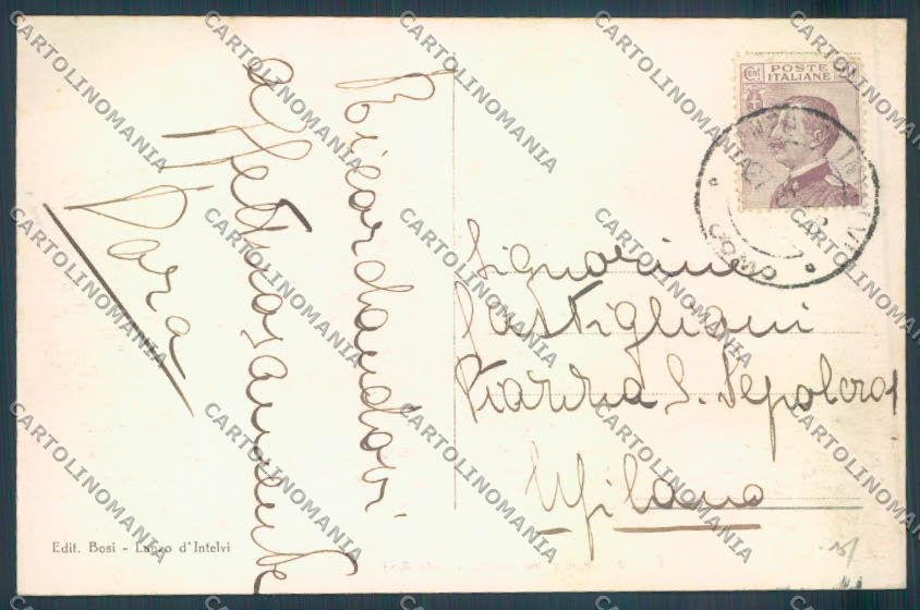 Como Lanzo d'Intelvi cartolina LQ3140 – retro