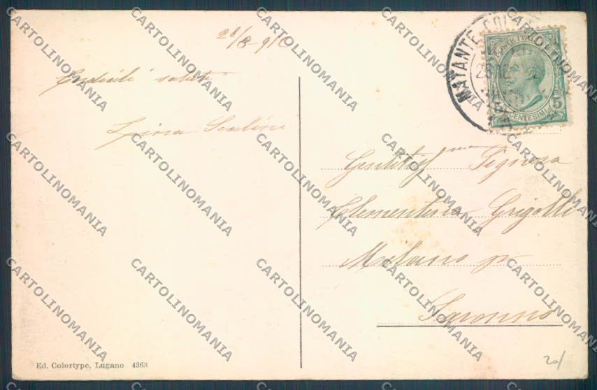 Como Lanzo d'Intelvi cartolina LQ3149 – retro