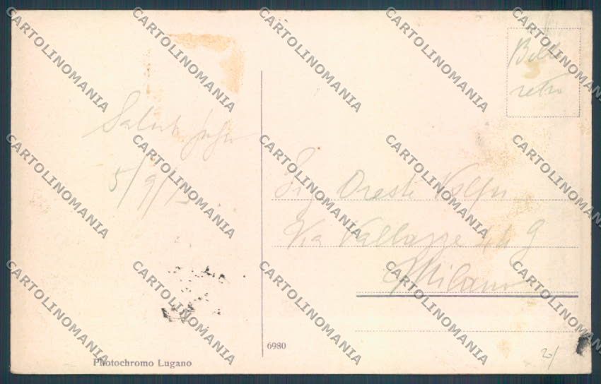 Como Lanzo d'Intelvi cartolina LQ3151 – retro