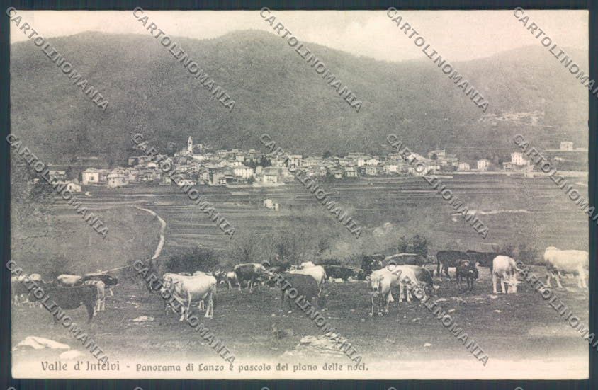 Como Lanzo d'Intelvi cartolina LQ3154 – fronte