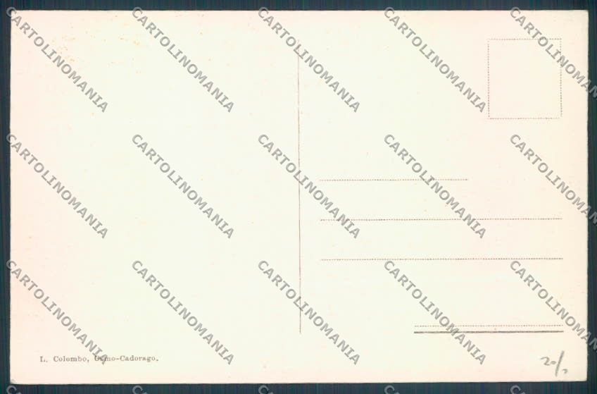 Como Lanzo d'Intelvi cartolina LQ3154 – retro