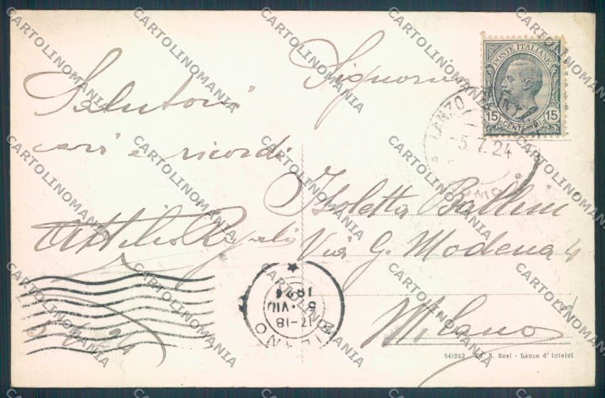 Como Lanzo d'Intelvi cartolina LQ3157 – retro