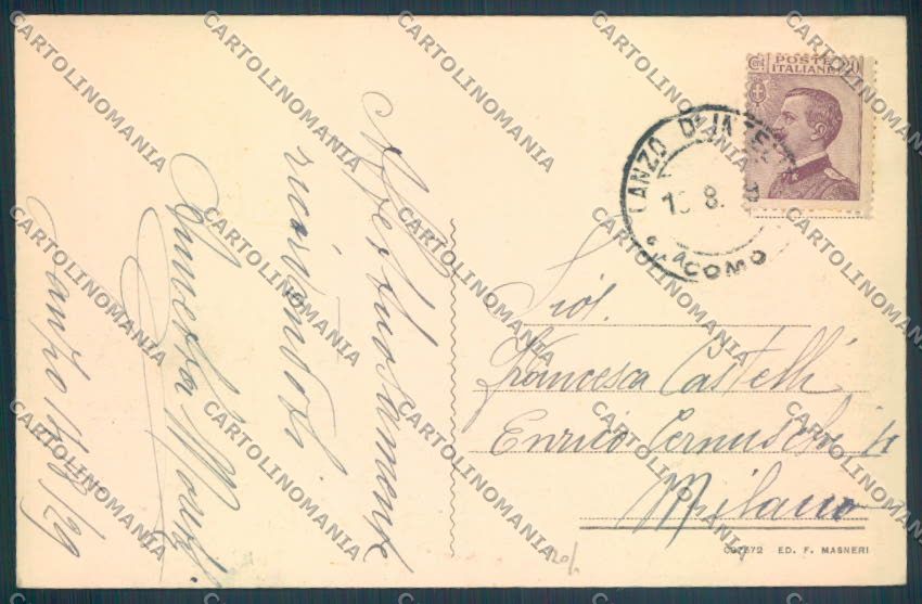 Como Lanzo d'Intelvi cartolina LQ3162 – retro