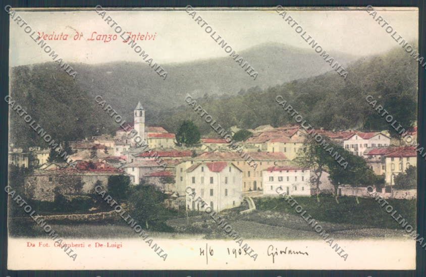 Como Lanzo d'Intelvi cartolina LQ3167 – fronte