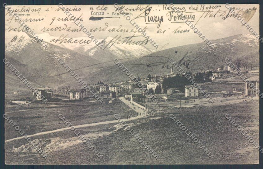 Como Lanzo d'Intelvi cartolina LQ3177 – fronte
